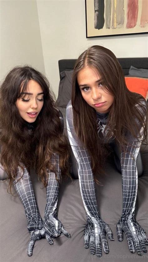 Sophie rain spiderman video sophieraiin leak TikTok Aishahsofey spider man black costume leaks ...