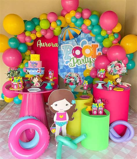 Festa na piscina: dicas + 75 festas para ir fundo na diversão | Festa ...