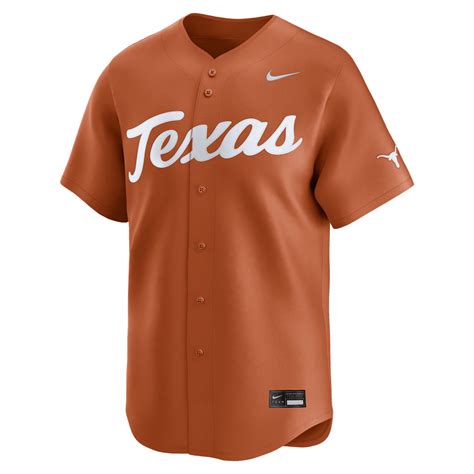 Fan Gear Baseball Texas Longhorns Jerseys. Nike.com