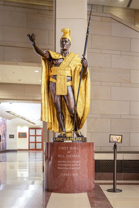 Kamehameha I Statue, U.S. Capitol for Hawaii | AOC