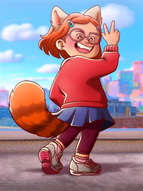 Turning Red, Mei Lee by IITheYahikoDarkII on DeviantArt