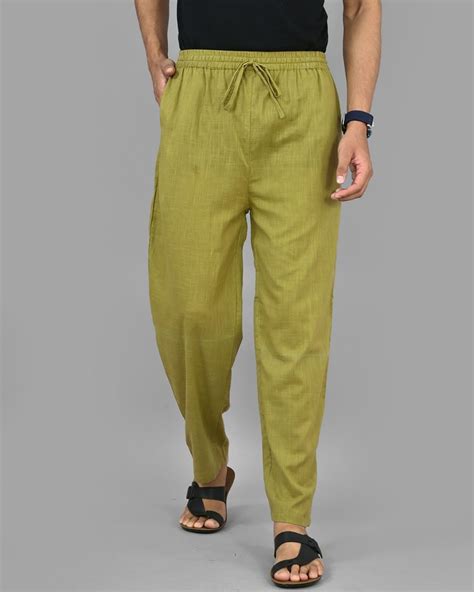 Buy Men's Green Casual Pants Online at Bewakoof