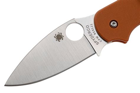 Spyderco Sage 5 CPM REX 121 C123GBORP Burnt Orange G10 coltello da ...