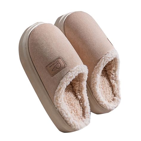 Holiday Clearance! ZVNAΖH Cozy Slippers for Women Indoor and Outdoor ...