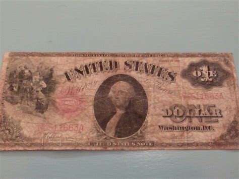 1917 $1 One Dollar Bill Red Seal | #1974509755