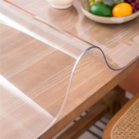 Amazon.com: Whirltique Clear Table Cover Protector 16 x 22 Inch, 2mm ...