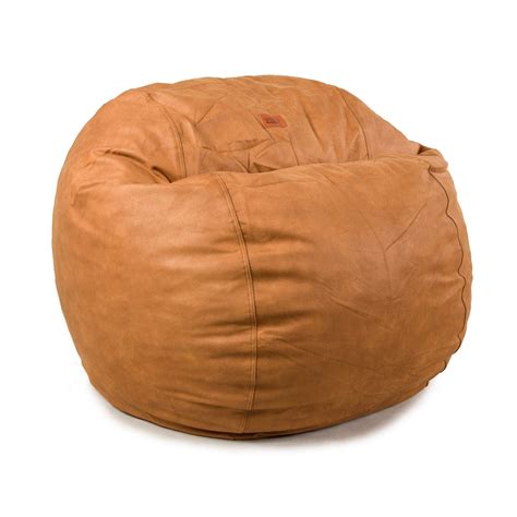 CordaRoy's Faux Leather Convertible Bean Bag Chair & Reviews | Wayfair