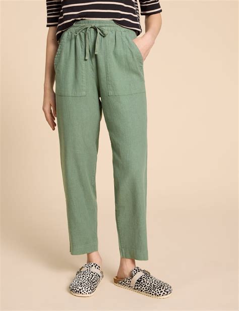 Women’s Linen Trousers at M&S