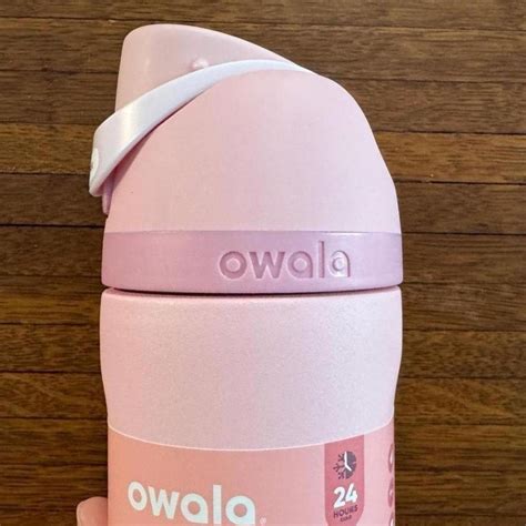 Owala Rose Quartz 24 oz Water Bottle rose Quartz... | Depop