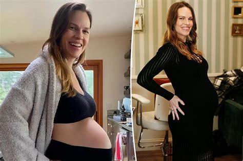 Hilary Swank stripped down for nude shoot before twins' birth