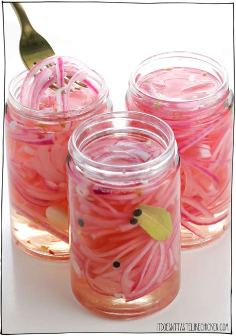 The Best Homemade Pickled Onions • It Doesn't Taste Like Chicken