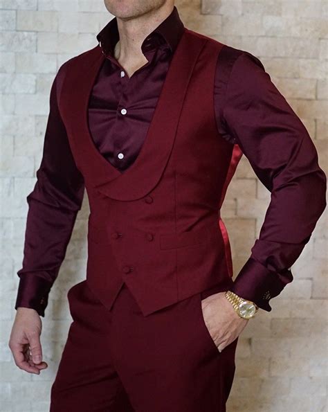 Burgundy Dress Shirt | Burgundy dress shirts, Mens fashion blazer, Mens ...