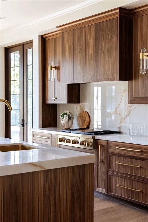 60 Stunning Walnut Kitchen Cabinets for Every Style