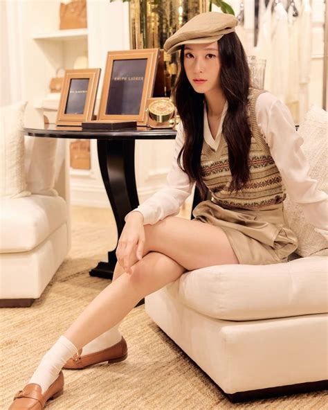 KRYSTAL JUNG at Ralph Lauren Pop-up Store Event in Seoul *** ...