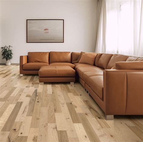 Engineered 5'' Hickory Natural Clear | Maine Traditions Hardwood Flooring