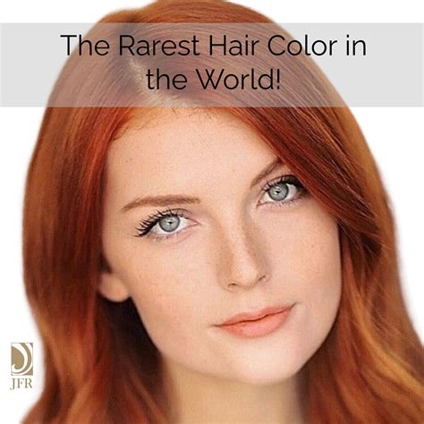 Rarest Hair Color