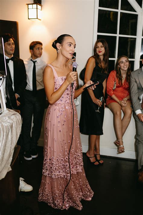 Chanel Perez Wore a Custom Brock Collection Gown and Veil to Her ...