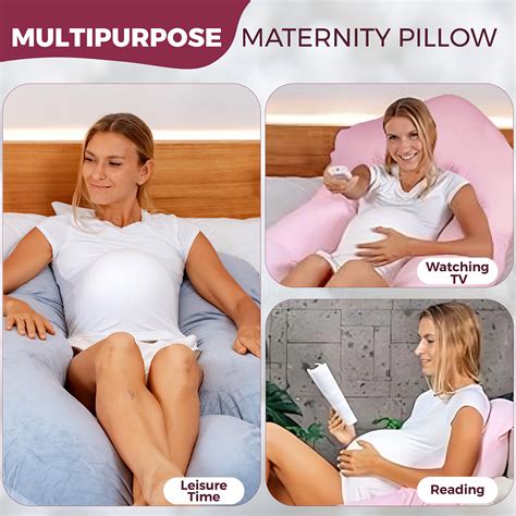 Snapklik.com : PILLANI Cooling Pregnancy Pillows For Sleeping 57-Inch ...