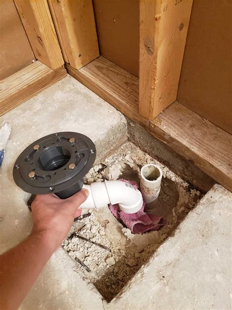 Abs shower drain wtih 2 90° elbow to p-trap in shower drain - Home ...