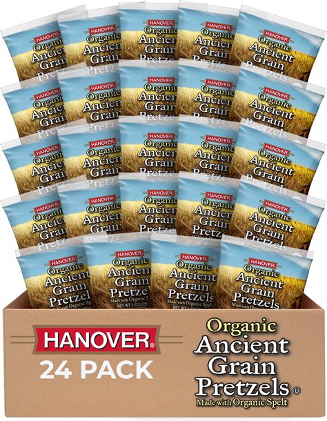 Amazon.com: Stellar Pretzel Braids, Sea Salt, 24 Mini Individual Bags ...