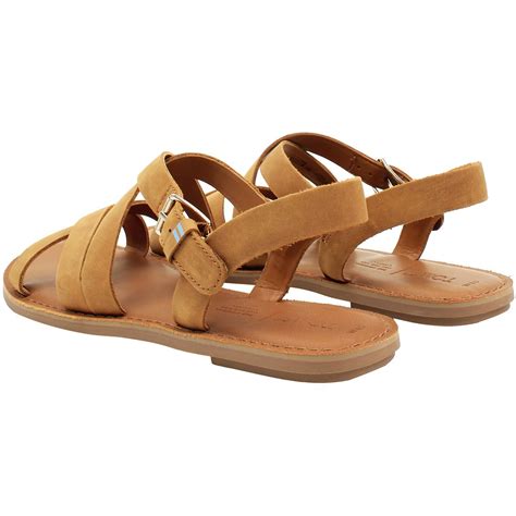Toms Sicily Tan Womens Sandals - Sport It First