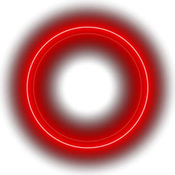 Red Neon Circle PNG Transparent Images Free Download | Vector Files ...