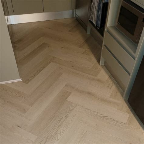 Belle Vie Herringbone Lovana Oak Hybrid Flooring The Flooring Guys