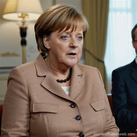 The Secret Life Of Angela Merkel | Stable Diffusion Online
