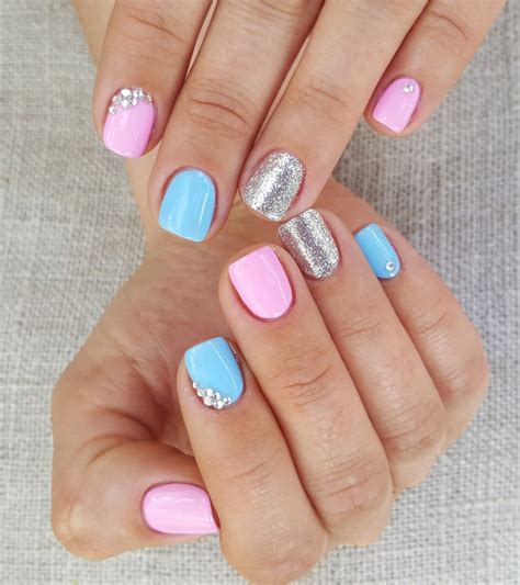 Gender reveal nails 10 original ideas darling celebrations – Artofit