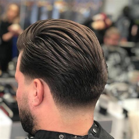 Men's Brush Back Hair Style | 2021 Men's Trendy Hairstyle | Medium hair ...