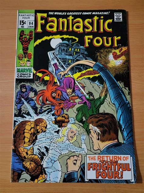 Fantastic Four #94 ~ VERY FINE VF ~ (1970, Marvel Comics) | Comic Books ...