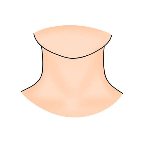 neck human body part cartoon illustration 23208847 PNG