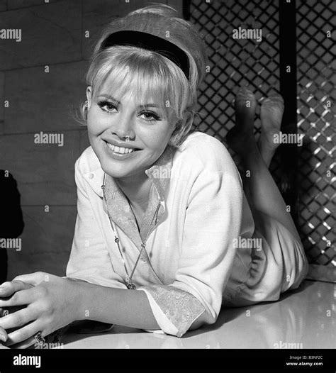Actress model Britt Ekland 1964 Stock Photo - Alamy