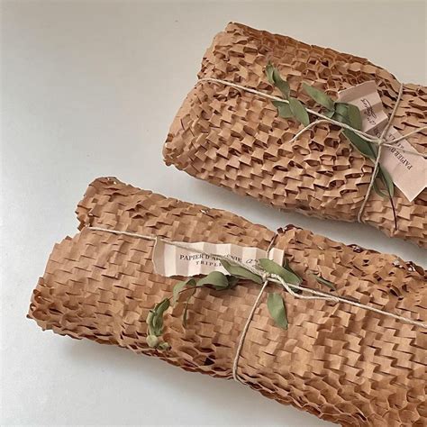 5 meters of honeycomb protective wrap brown paper – Artofit