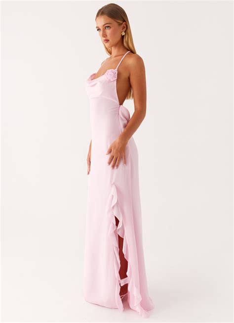 First Class Maxi Dress - Pink – Peppermayo US