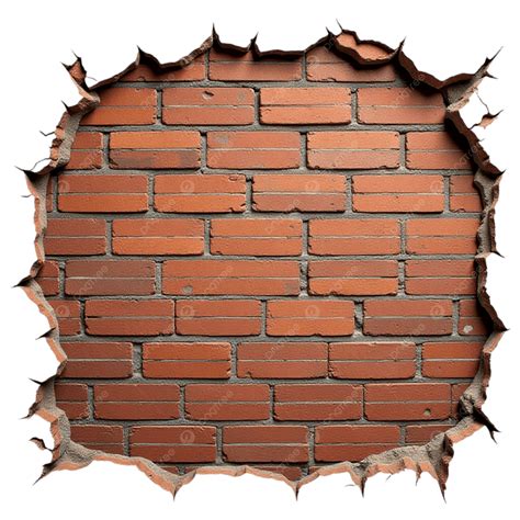 Broken Brick Wall Clip Art