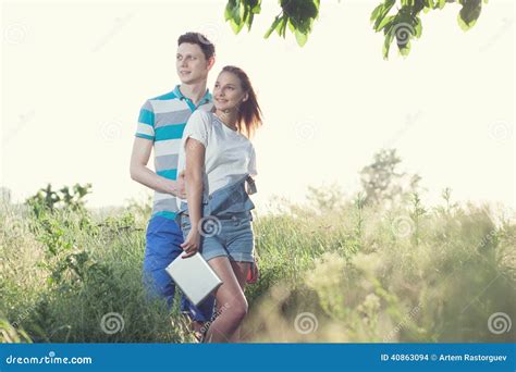 Couple About To Have Sex. Sexual Erotic Woman And Man In Home Bedroom ...