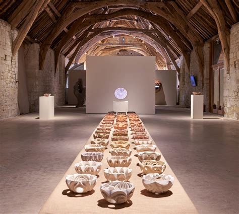 Virtues of Unity Ongoing flexible install (54 sculptures, each 30cm ø ...