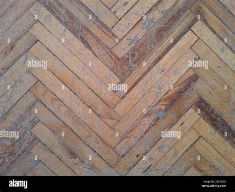 Old vintage shabby wooden parquet floor background Stock Photo - Alamy