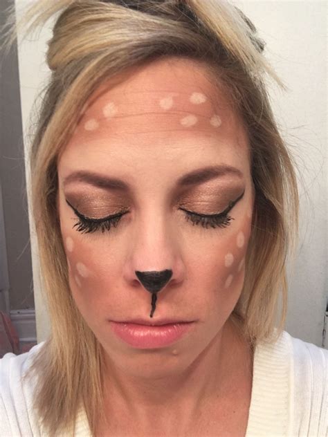 Halloween Deer Costume Makeup | Deer costume, Deer costume makeup, Deer ...