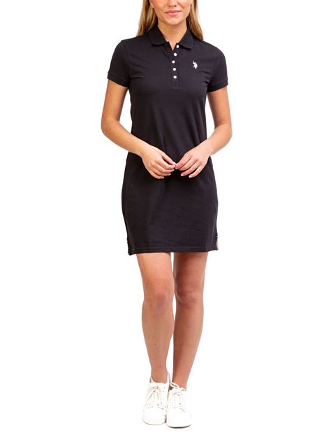 U.S. Polo Assn. Women's Classic Fit A-Line Dress, XS-XXL, Sporty Polo ...