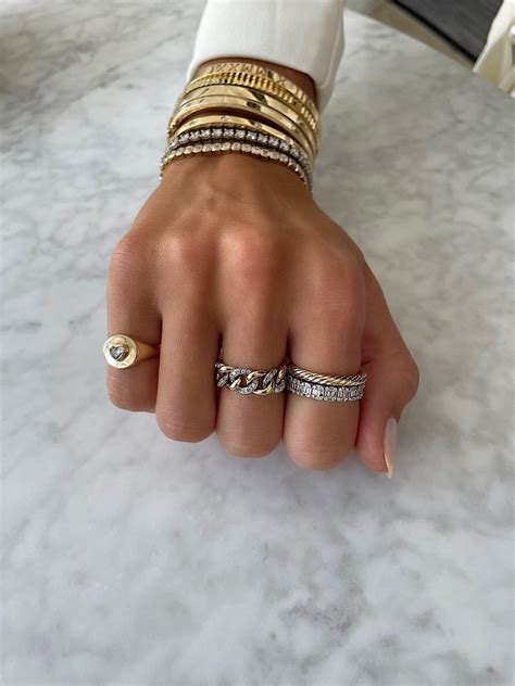 Diamond Signet Pinky Ring | Pinky rings for women, Pinky ring, Pinky ...