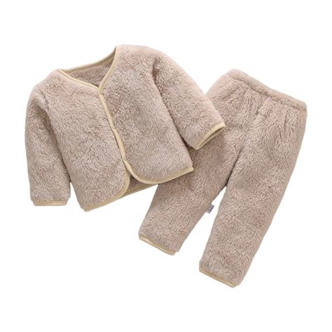 Boys Flannel Pajama Two Piece Outfit Cozy Warm Winter Sleepwear Playday ...