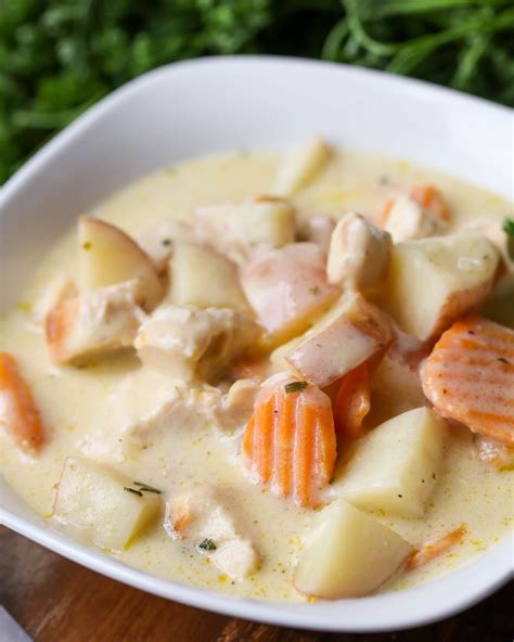 Creamy Crockpot Chicken Stew Recipe
