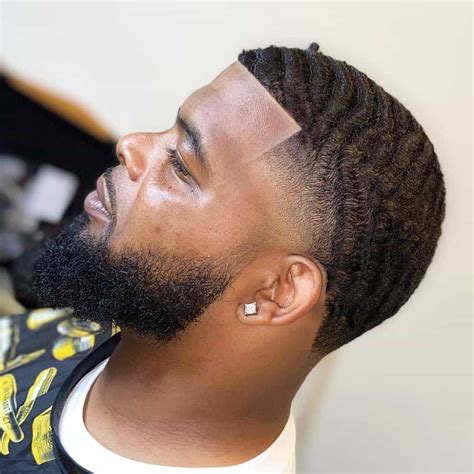 Curly Temple Fade Haircut - Hairstyle | Haircut Trend