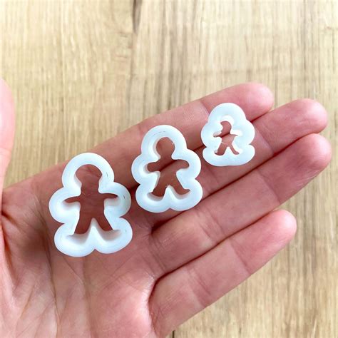 Miniature Cookie Cutters Gingerbread man Cookie Cutters