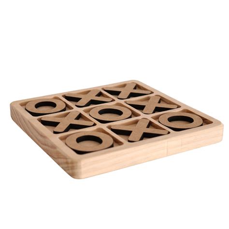 GAME2 Wooden Game - Knots and Crosses - Bali Trading Wholesale