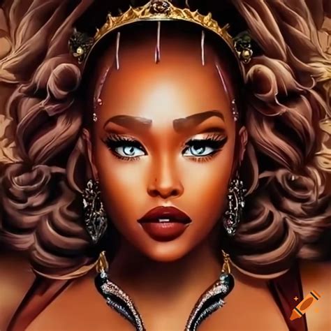 Beautiful queen of egypt