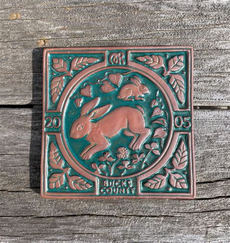 2005 Special Edition Moravian Pottery & Tile Works Tile, Mercer ...