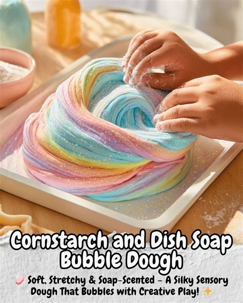 Tasty - Cornstarch and Dish Soap Bubble Dough 𝐅𝐮𝐥𝐥 𝐫𝐞𝐜𝐢𝐩𝐞 : https ...